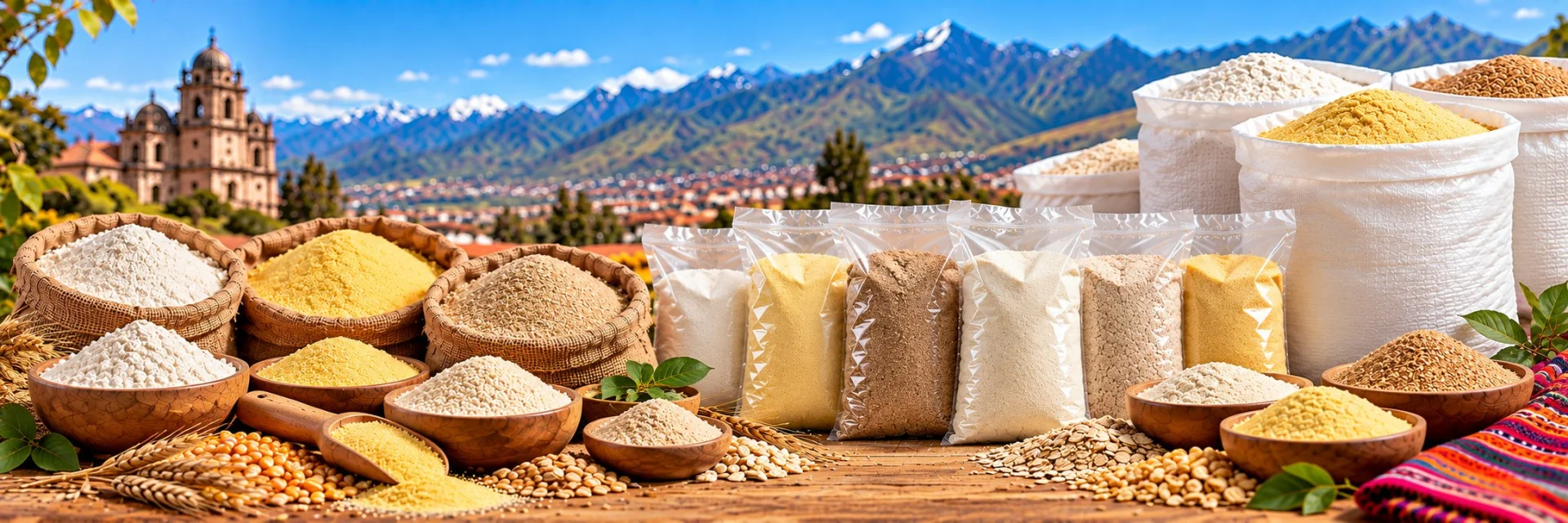Harinas, Sémolas y salvados